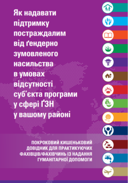 IASC (2015) How to support survivors of GBV when a GBV actor is not available in your area_pocket guide_in ukr