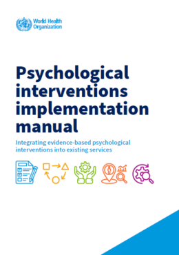 WHO (2024) Psychological interventions implementation manual_in eng